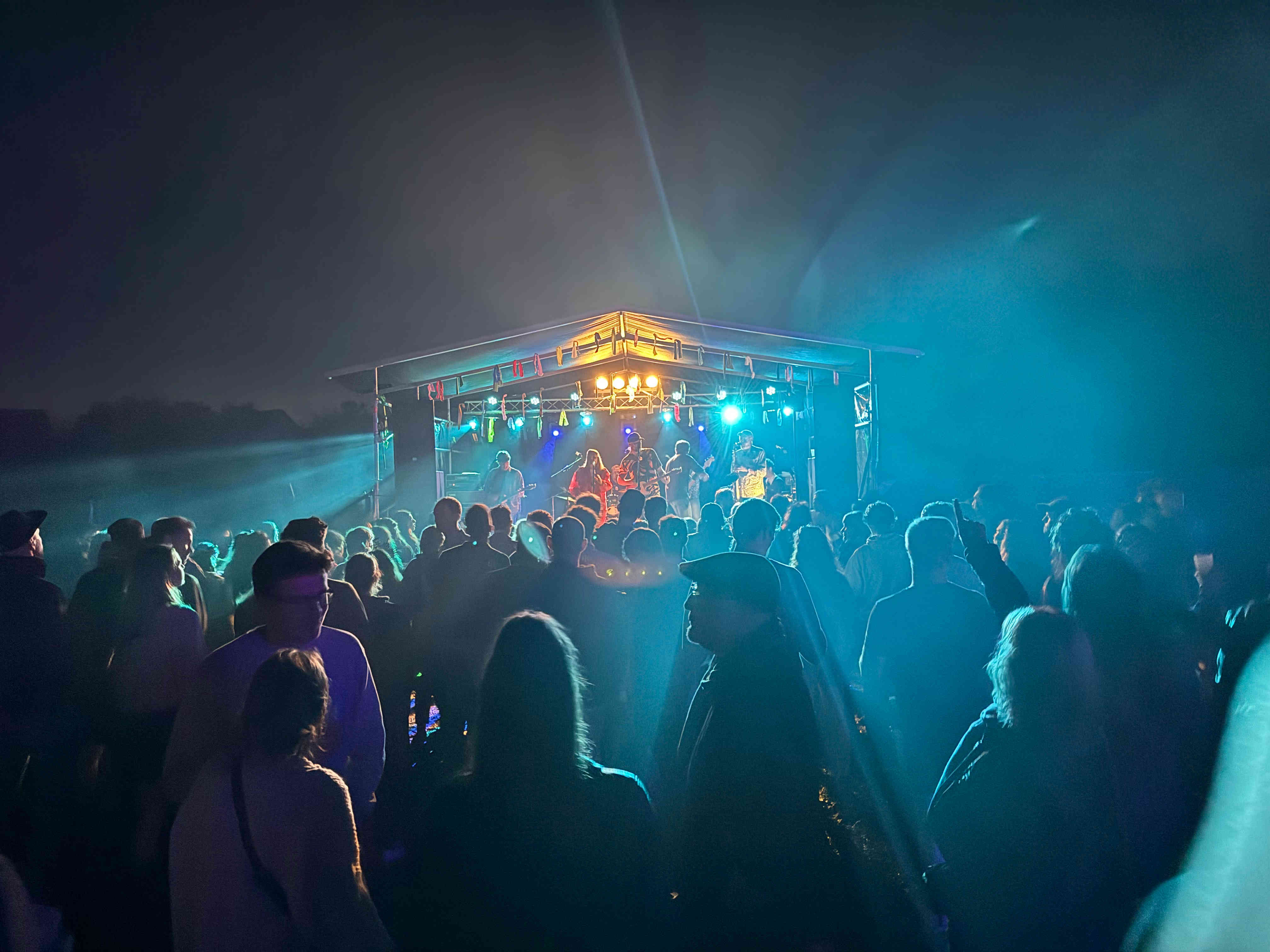 Main stage by night